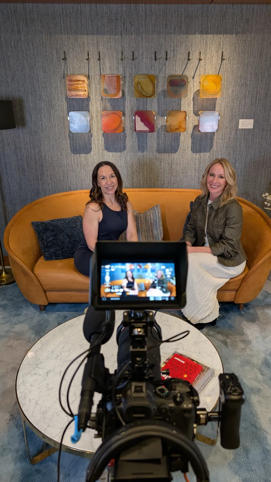 Filmed interview
